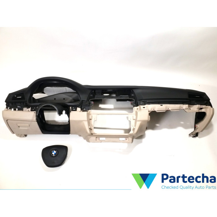 BMW 5 (F10) Armaturenbrett, Fahrer-, Beifahrer-Airbag-Set (9166657-08)